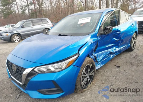 2021 Nissan Sentra Sv Xtronic Cvt из США, поврежденный, VIN 3N1AB8CV3MY265823